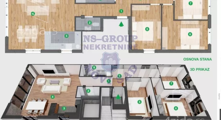 Četvorosoban stan | 4zida