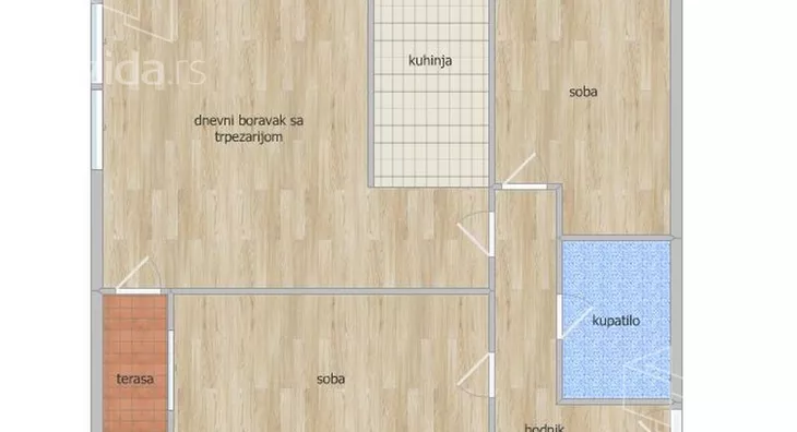 Trosoban stan | 4zida