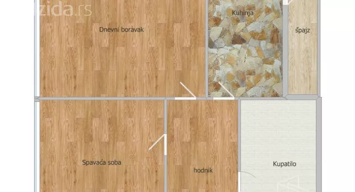 Dvosoban stan | 4zida