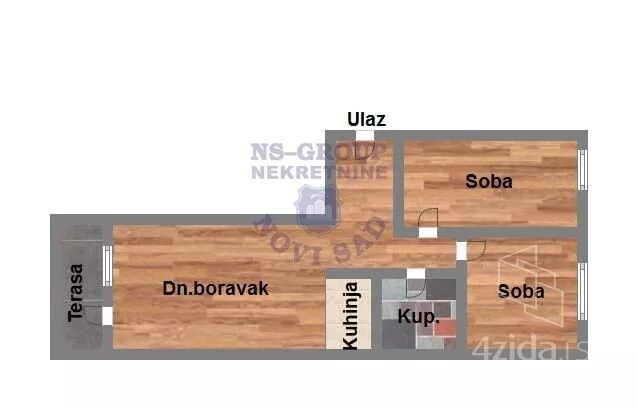 Trosoban stan | 4zida