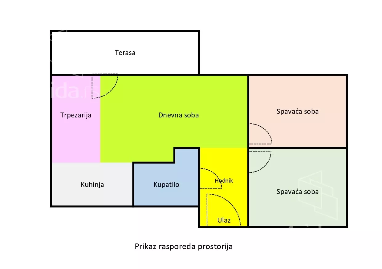 Trosoban stan | 4zida