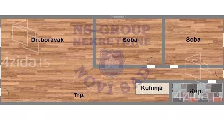 Trosoban stan | 4zida