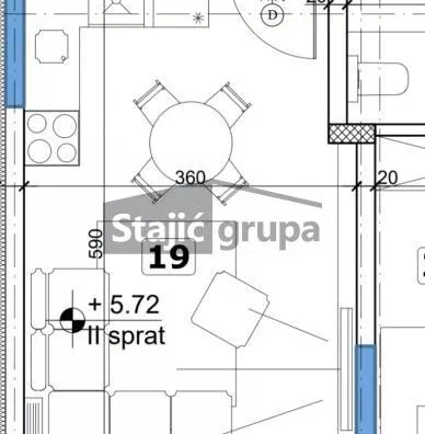 Jednosoban stan | 4zida