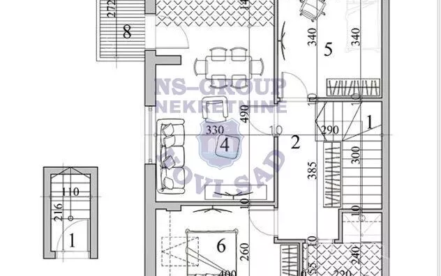 Trosoban stan | 4zida
