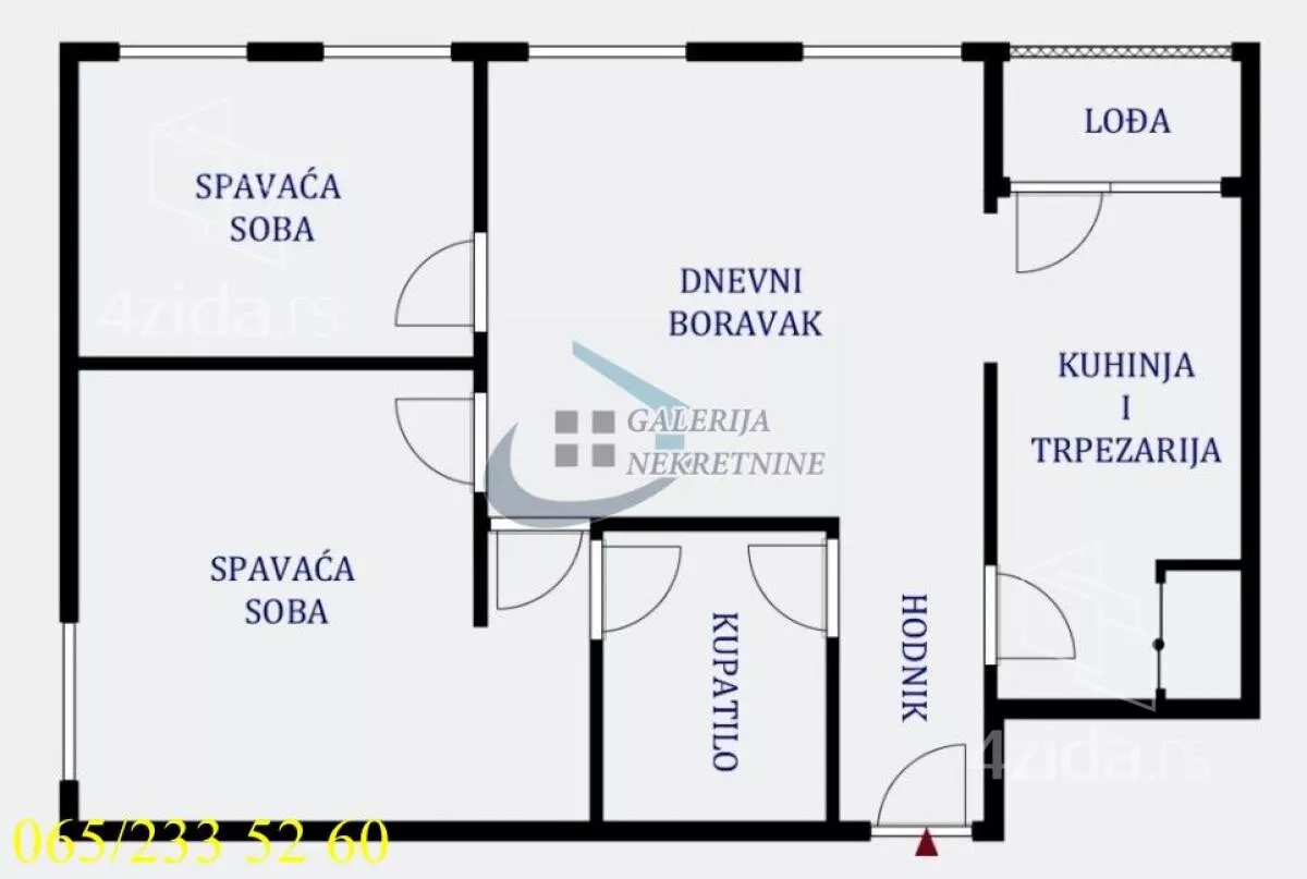 Dvoiposoban stan | 4zida