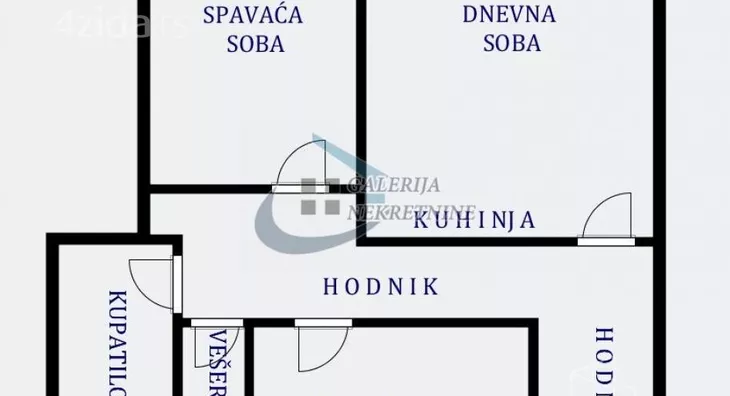 Trosoban stan | 4zida