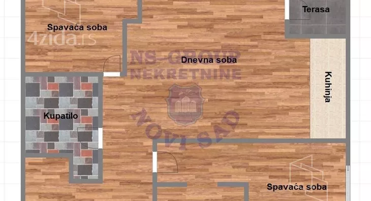 Trosoban stan | 4zida