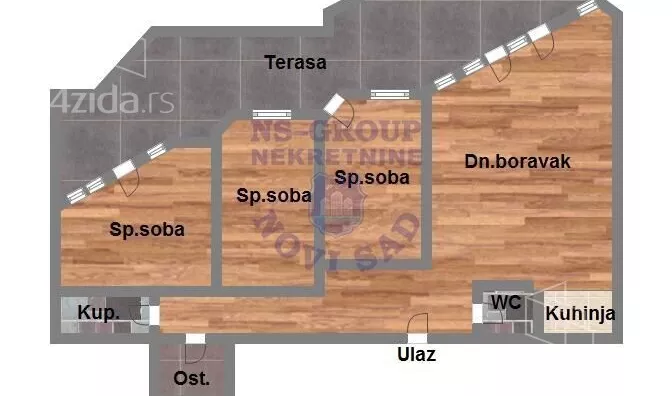 Četvorosoban stan | 4zida