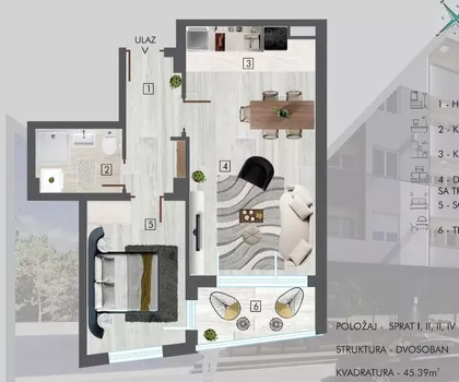 Trg Kosturnica | 4zida.rs