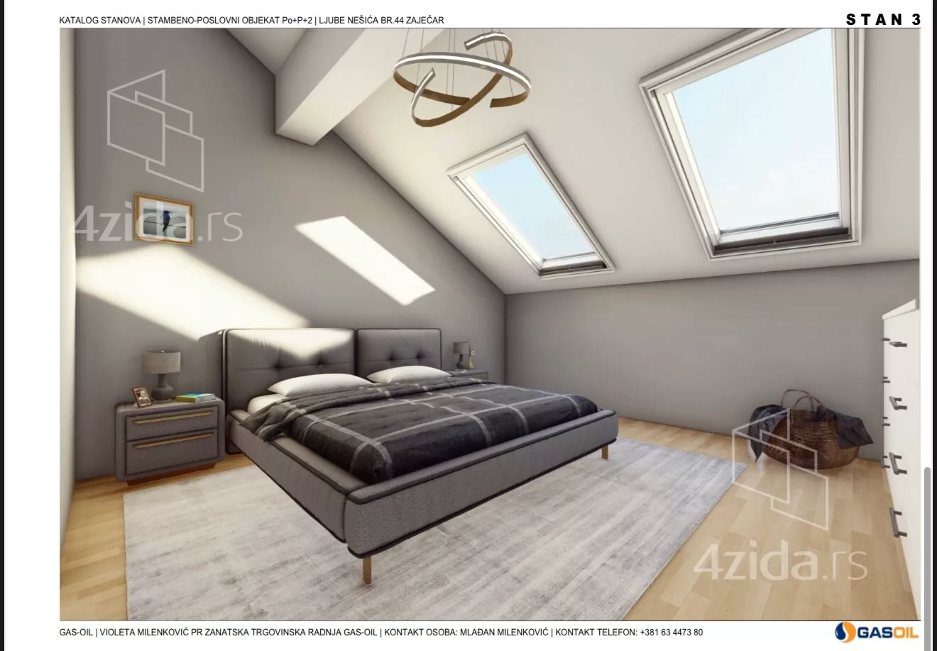 Trosoban stan | 4zida