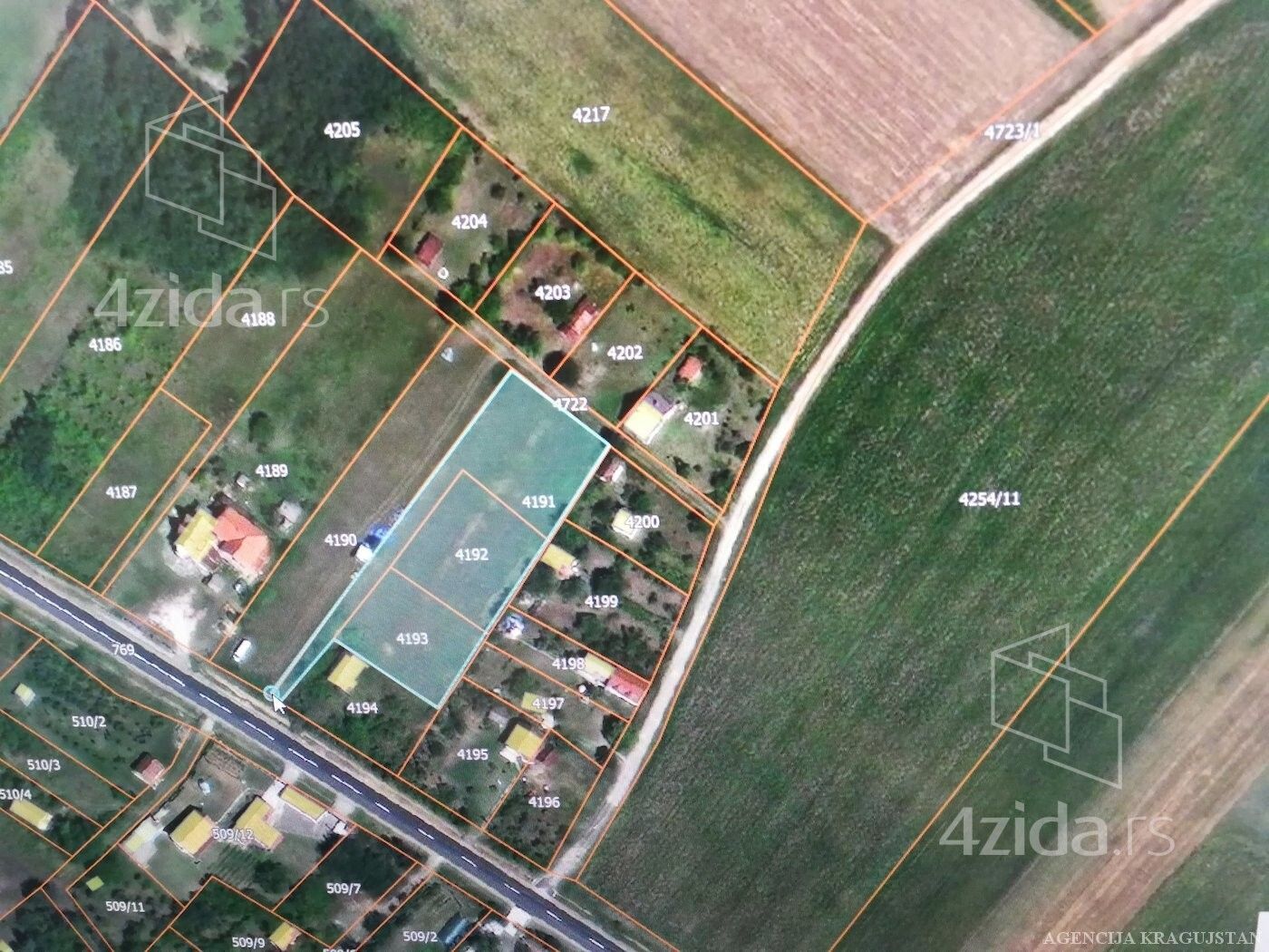 Сельскохозяйственный участок на продажу, Лужнице, 35.000€, 32.4a — фото