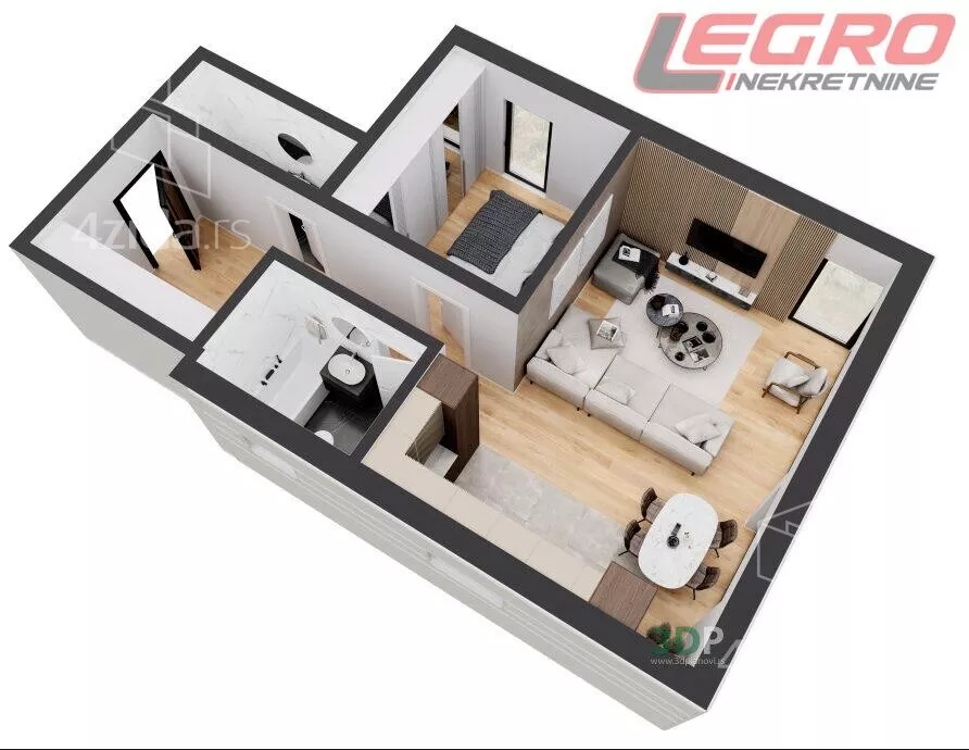 Dvosoban stan | 4zida