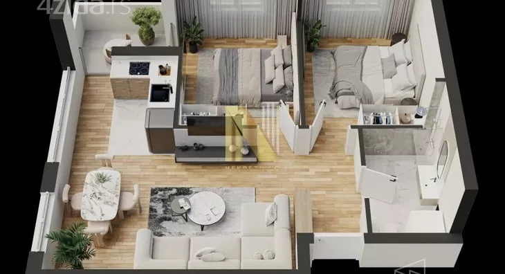 Trosoban stan | 4zida