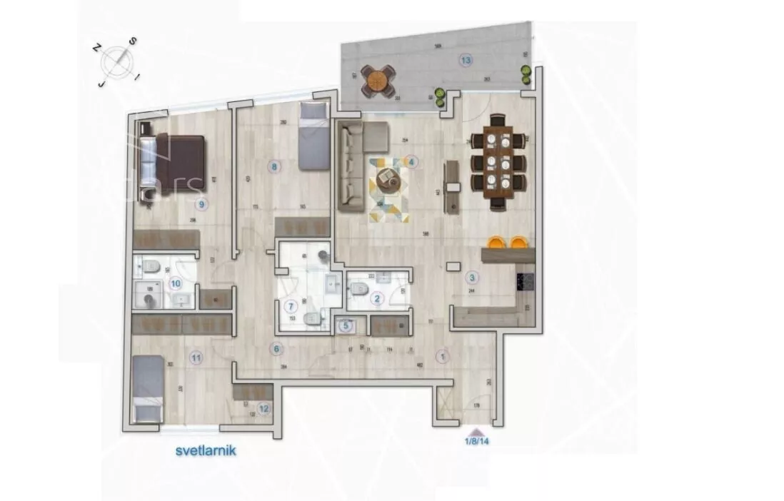 Četvorosoban stan | 4zida