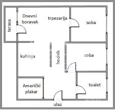 Trosoban stan | 4zida