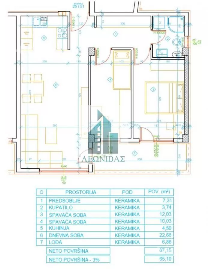 Dvoiposoban stan | 4zida