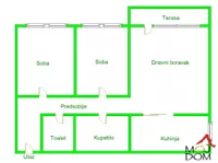 Trosoban stan | 4zida