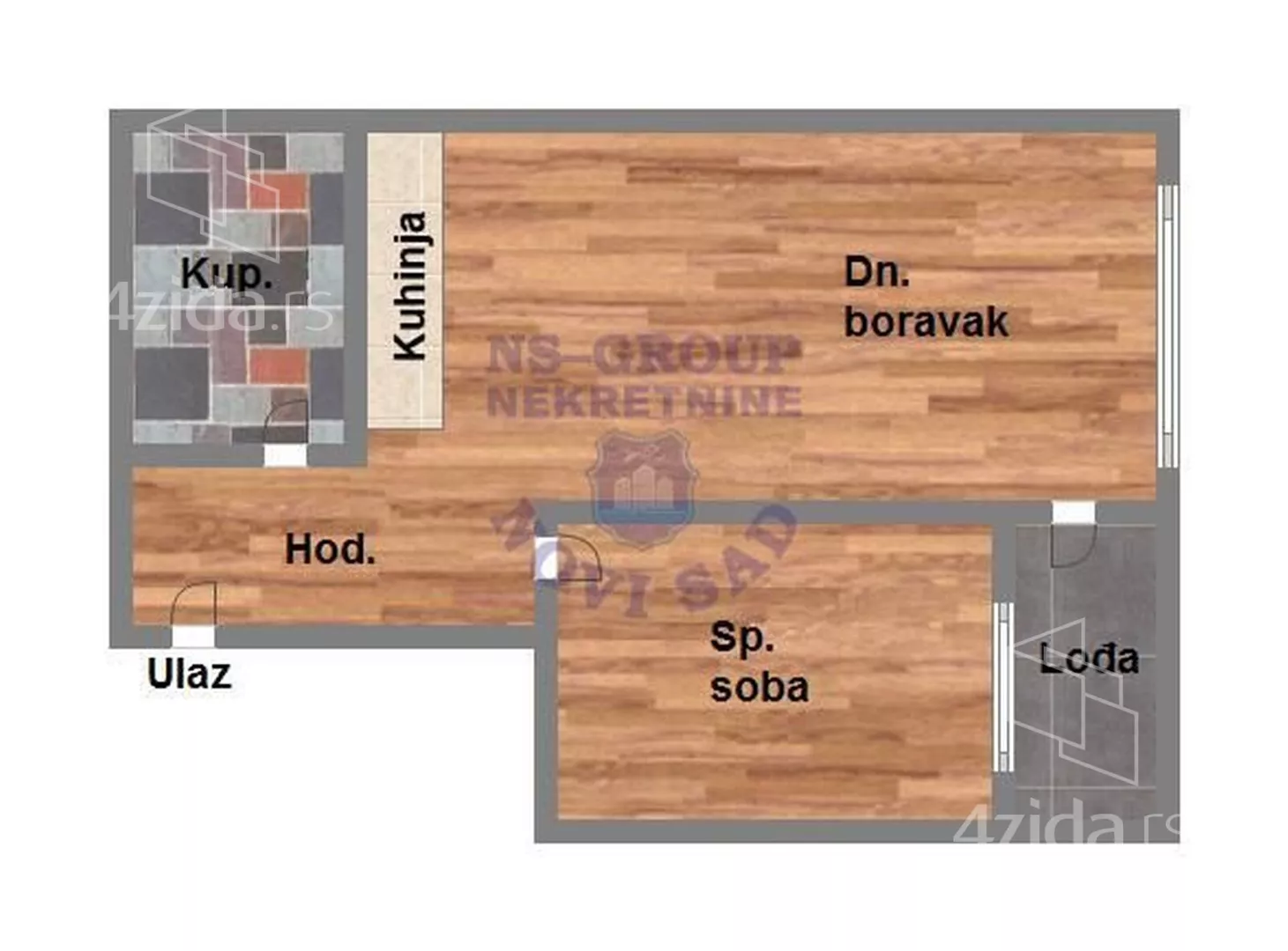 Dvosoban stan | 4zida