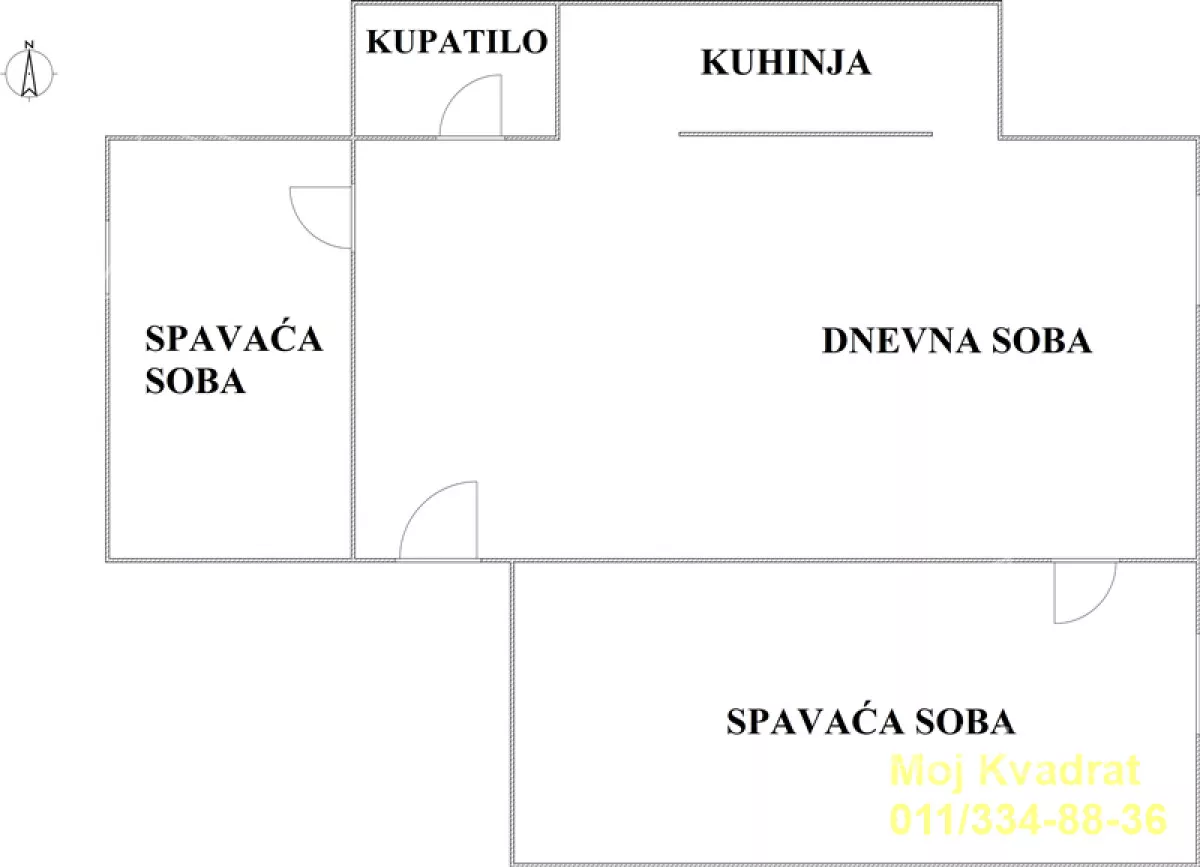 Dvosoban stan | 4zida
