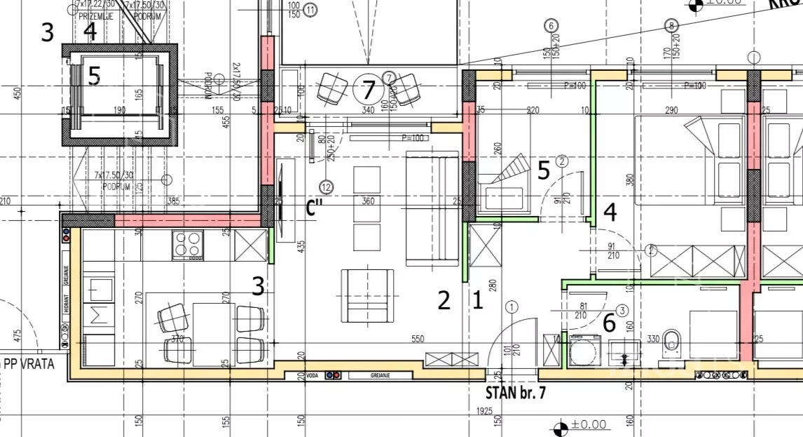 Trosoban stan | 4zida