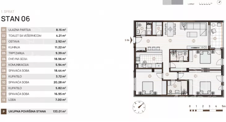 Četvorosoban stan | 4zida