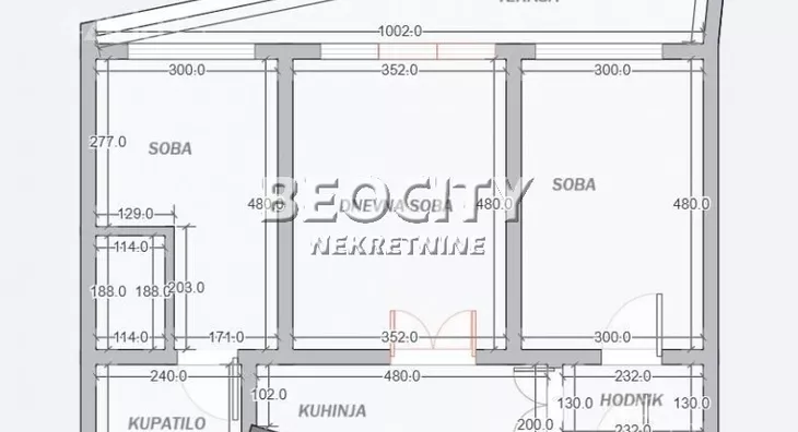 Trosoban stan | 4zida