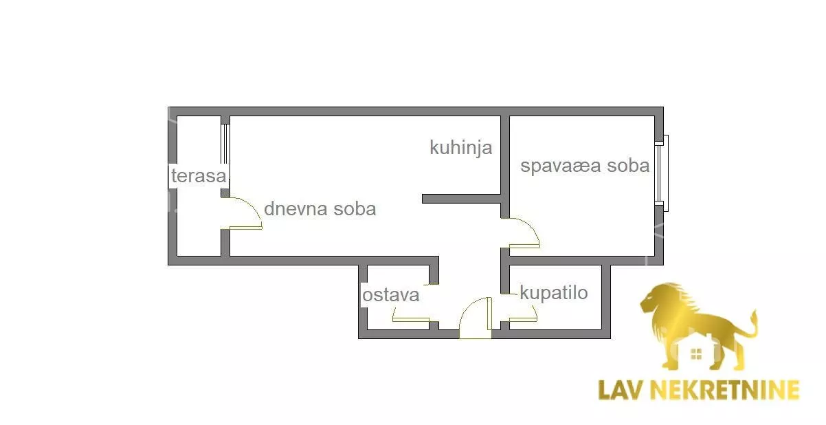 Dvosoban stan | 4zida