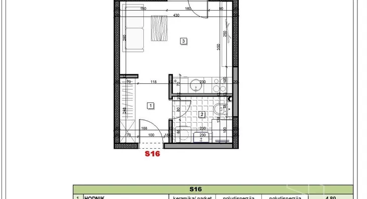 Jednosoban stan | 4zida