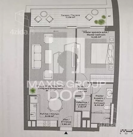 Dvosoban stan | 4zida