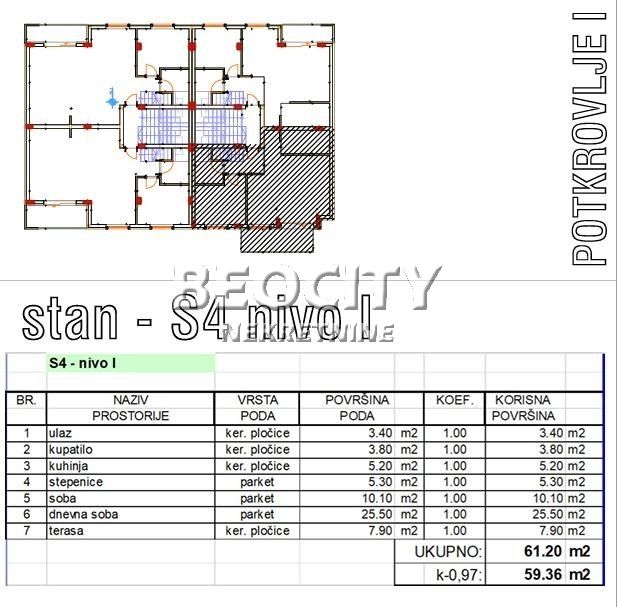 Četvorosoban stan - Prikaz 3