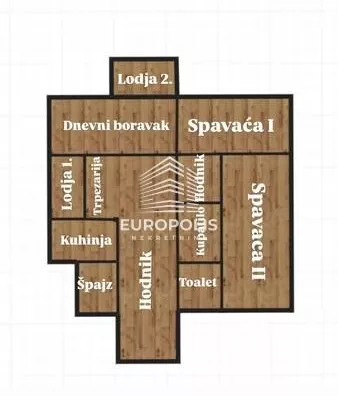 Trosoban stan | 4zida