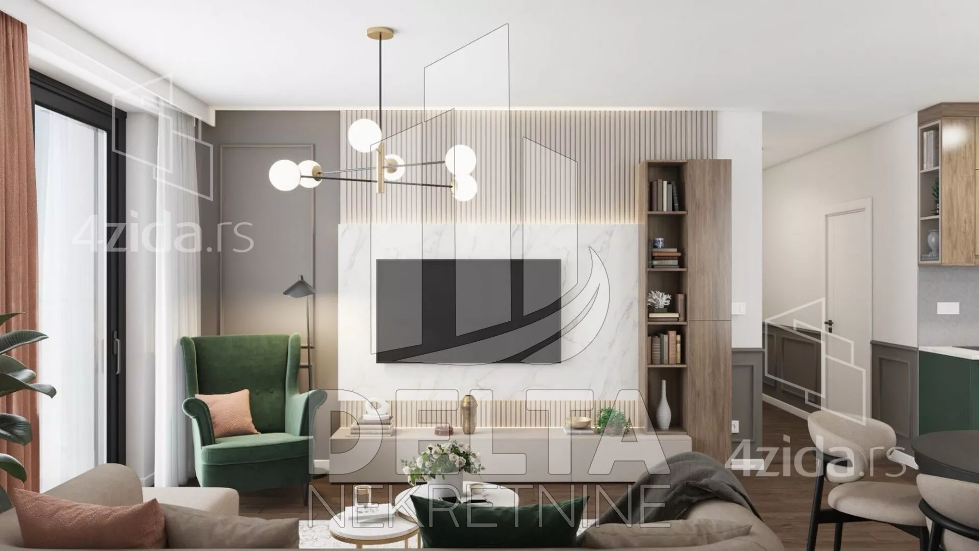 Trosoban stan | 4zida