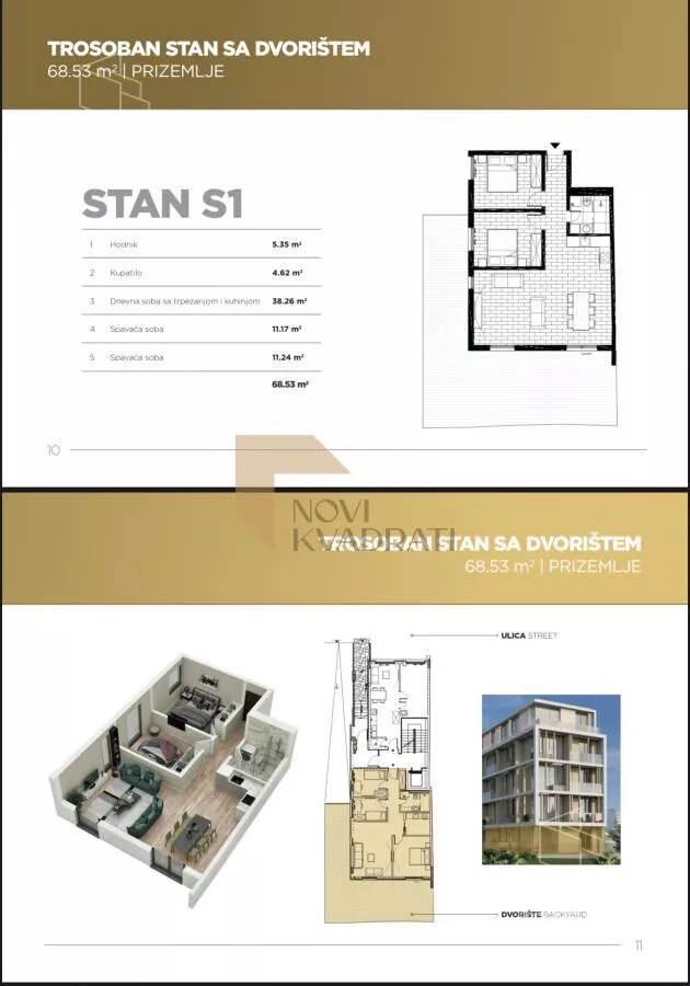 Trosoban stan | 4zida