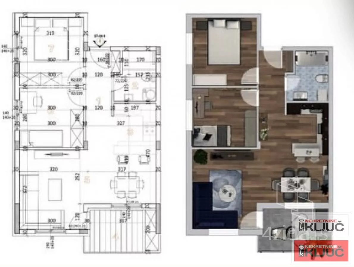 Dvoiposoban stan | 4zida