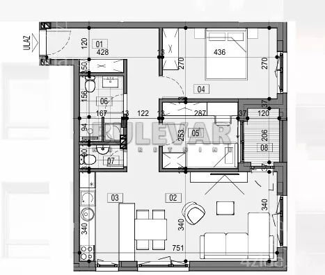 Dvoiposoban stan | 4zida