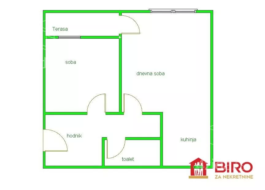 Dvosoban stan | 4zida