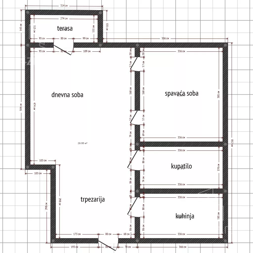 Dvosoban stan | 4zida