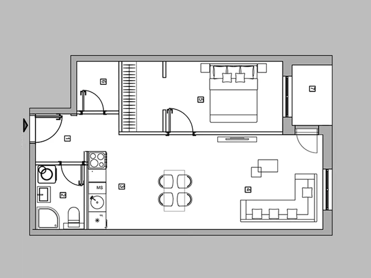Dvosoban stan | 4zida