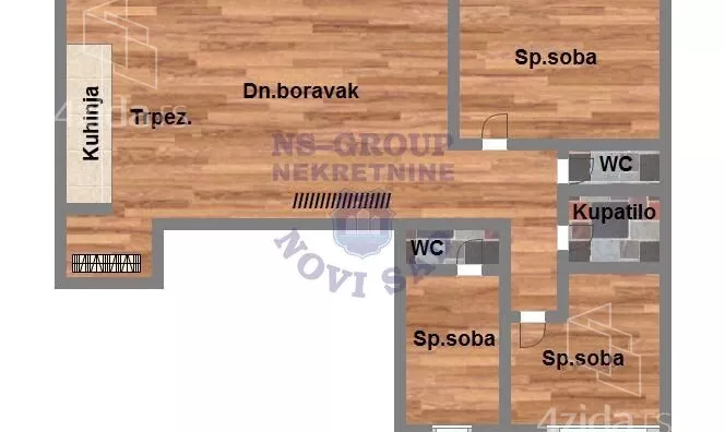 Četvorosoban stan | 4zida