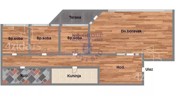 Četvorosoban stan | 4zida