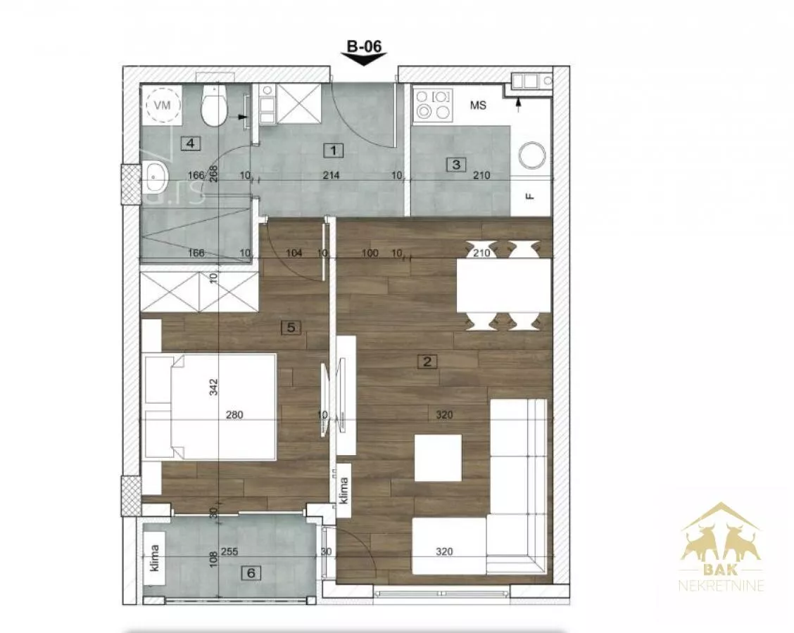 Dvosoban stan | 4zida