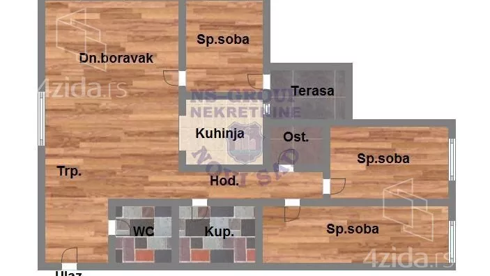 Četvorosoban stan | 4zida