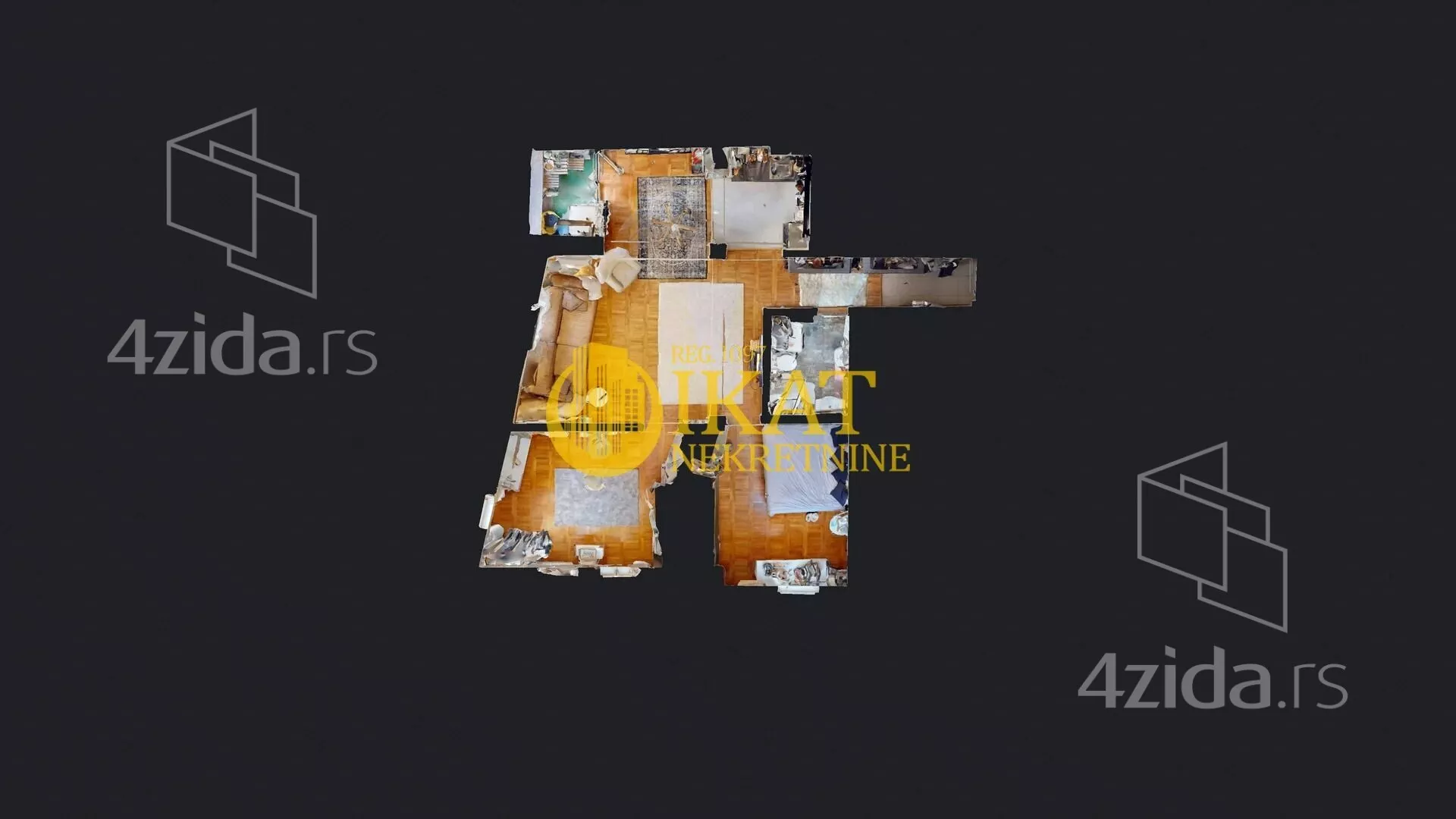 Trosoban stan | 4zida