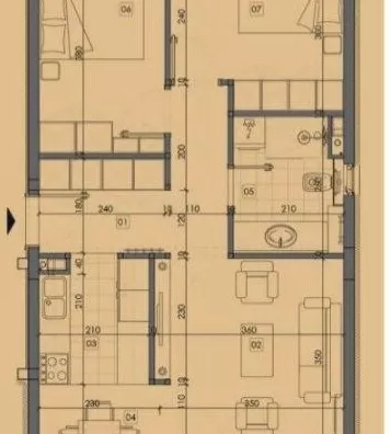 Trosoban stan | 4zida