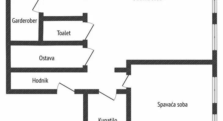 Trosoban stan | 4zida