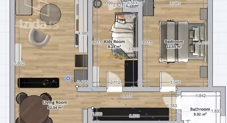 Dvoiposoban stan | 4zida