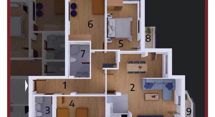 Troiposoban stan | 4zida