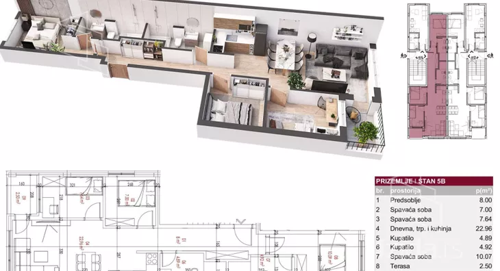 Troiposoban stan | 4zida