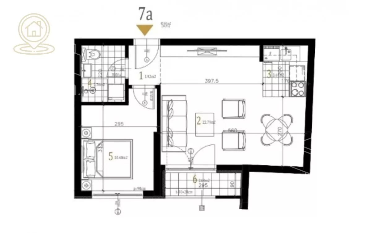 Trosoban stan | 4zida