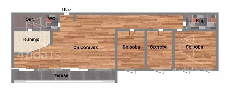 Četvorosoban stan | 4zida